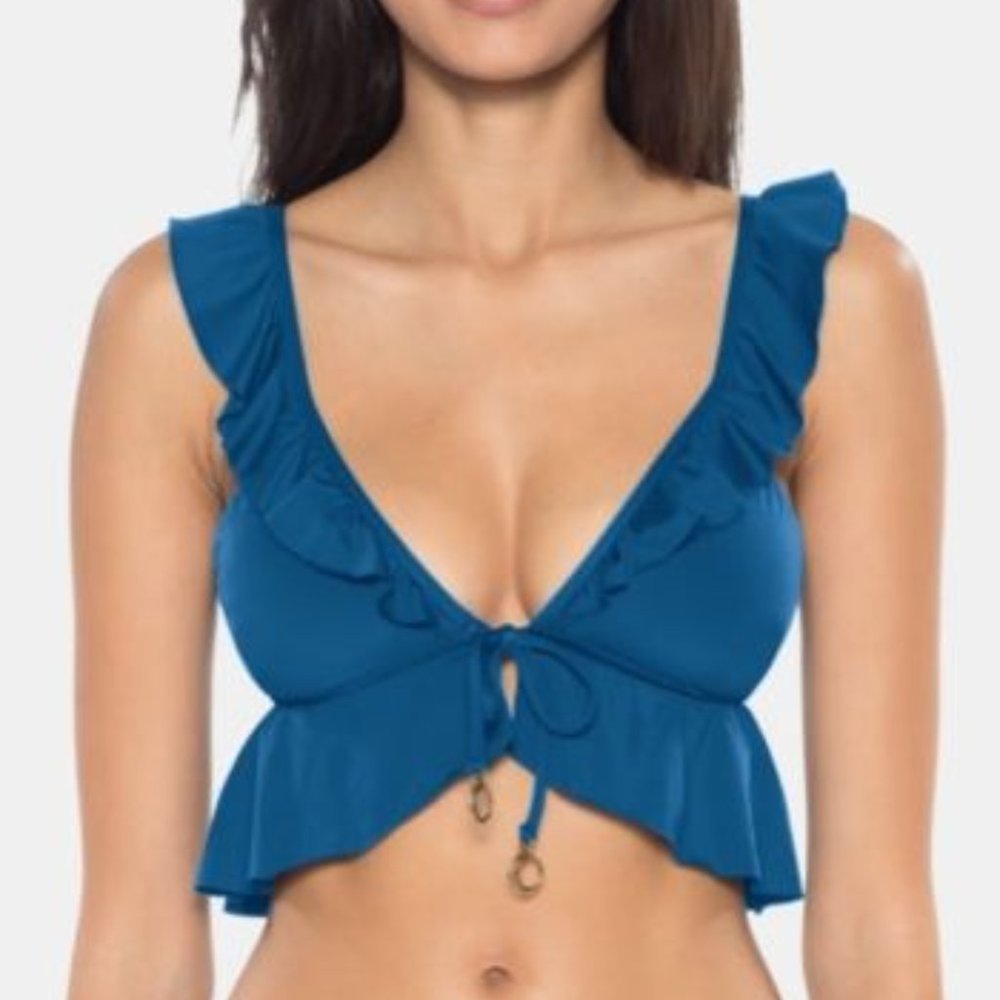 Soluna Under The Sun Ruffled Bikini Top